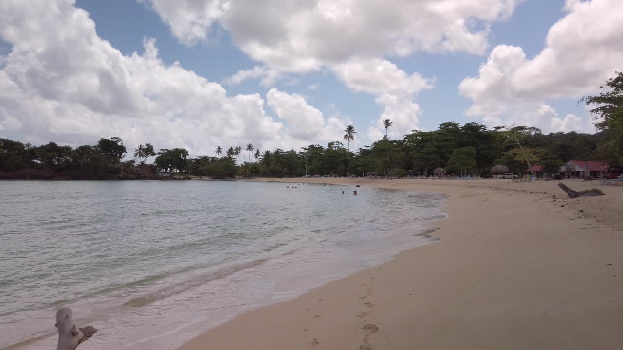 linda vista de playa rincon, samana, republica dominicana