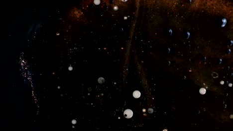 fondo de burbujas de aceite líquido abstracto