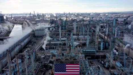 united states chemical factory - oil refinery - processing plant