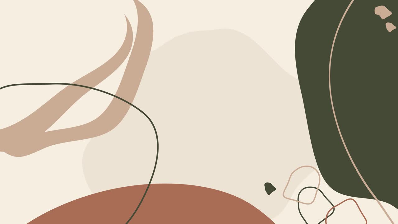 갈색 추상 예술 애니메이션 배경