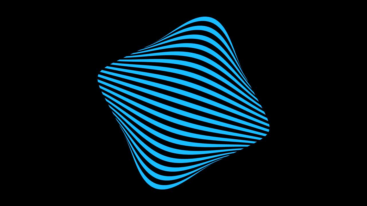 4K video model stroboscopic and hypnotic effect, in 16: 9 video format.