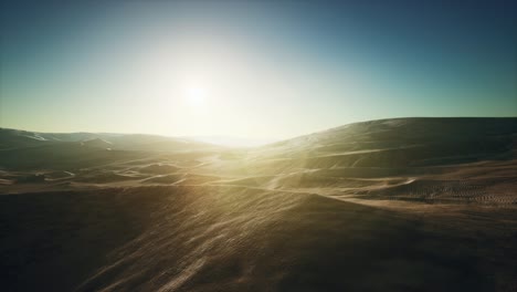 stunning desert landscape at sunset