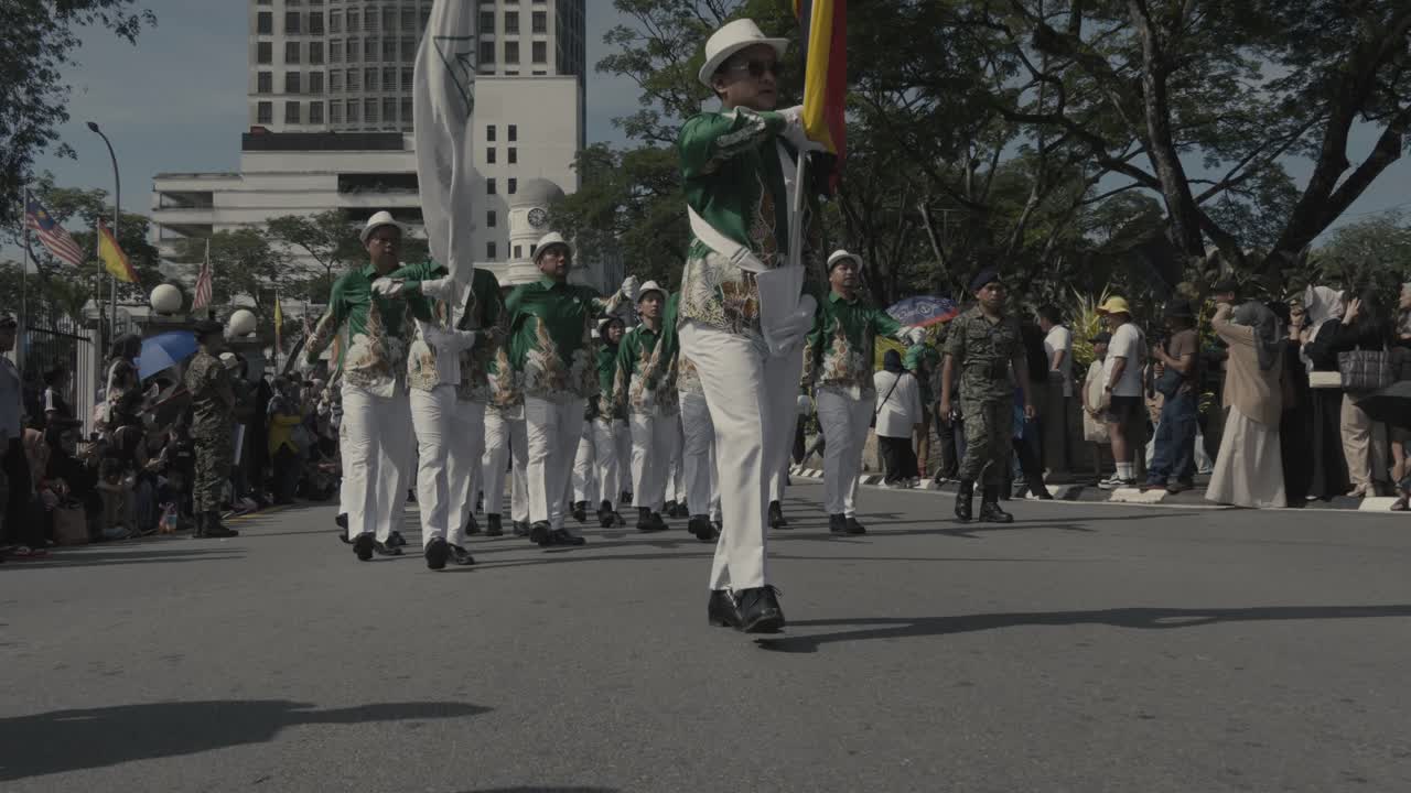 Celeberation Of Sarawak Governor Birthday ,12 october 2024,was held at kuching with so many goverment agencies take part in the parade and also sarawak culture tribe with they traditional costume.