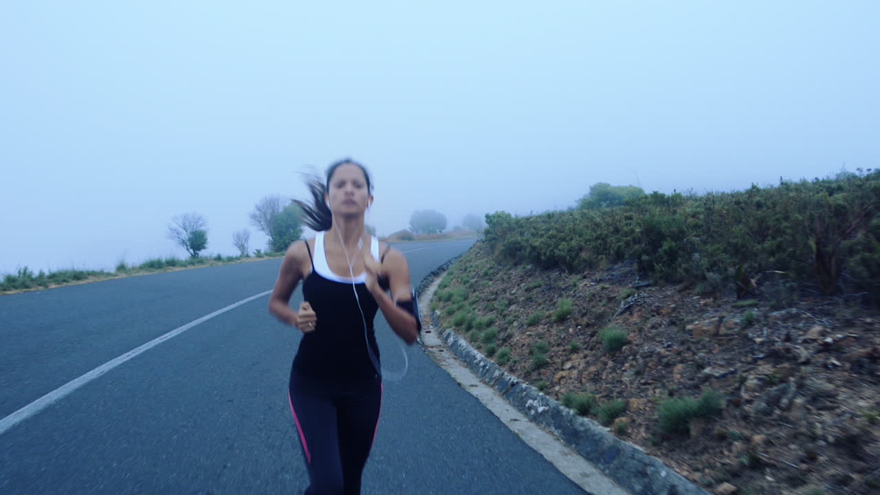 She's ready to pound the pavement