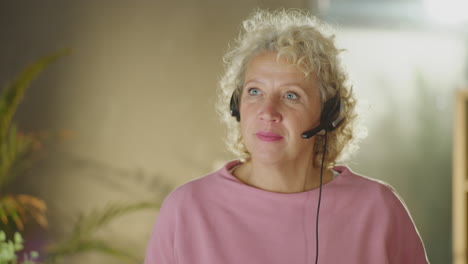 woman on a phone call
