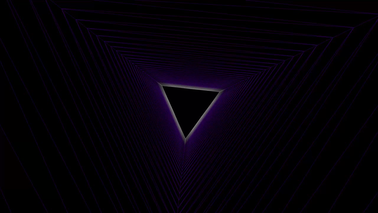 fondo de movimiento de túnel sin costuras 4k