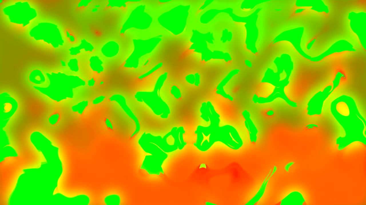 Psychedelic colored, bright abstract 3D computer rendering backdrop, colorful palette mesh background