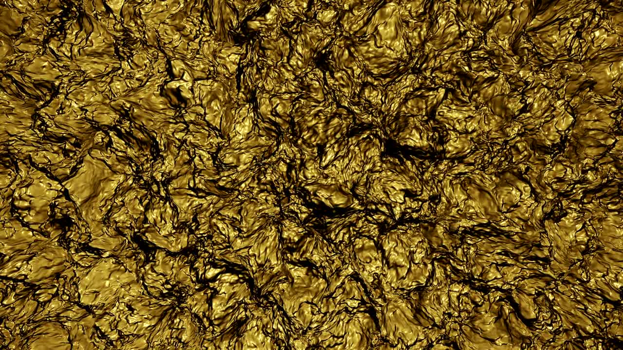 황금색으로 추상적인 프랙탈 텍스처