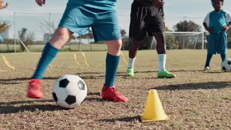 entrenamiento de fútbol juvenil