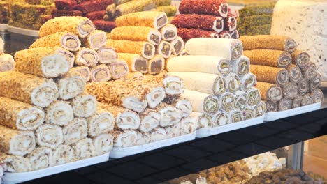 turkish delight: a colorful display of sweet delights