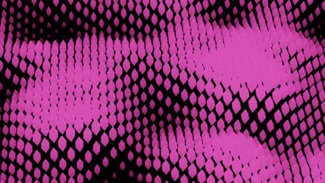 fondo de patrón geométrico abstracto rosa y negro