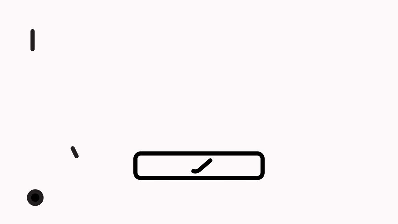 анимационный кадр с иконой гамбургера и альфа-канал