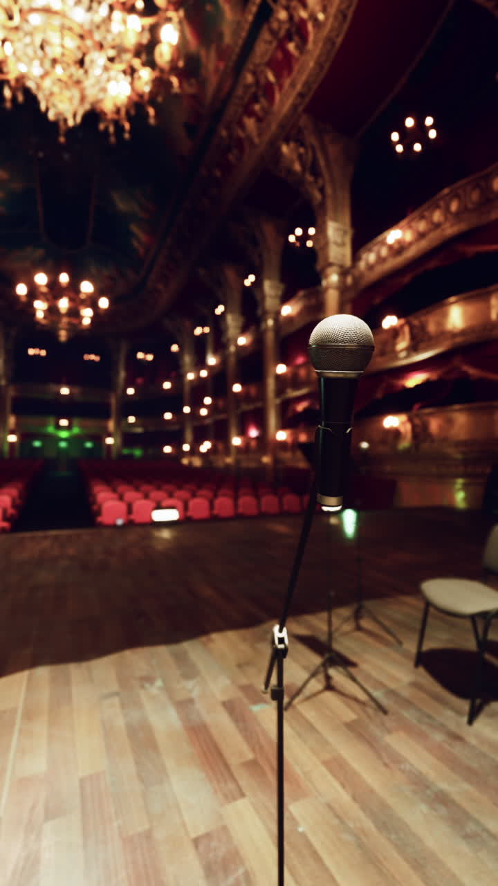 그랜드 오페라 하우스 의 빈 무대