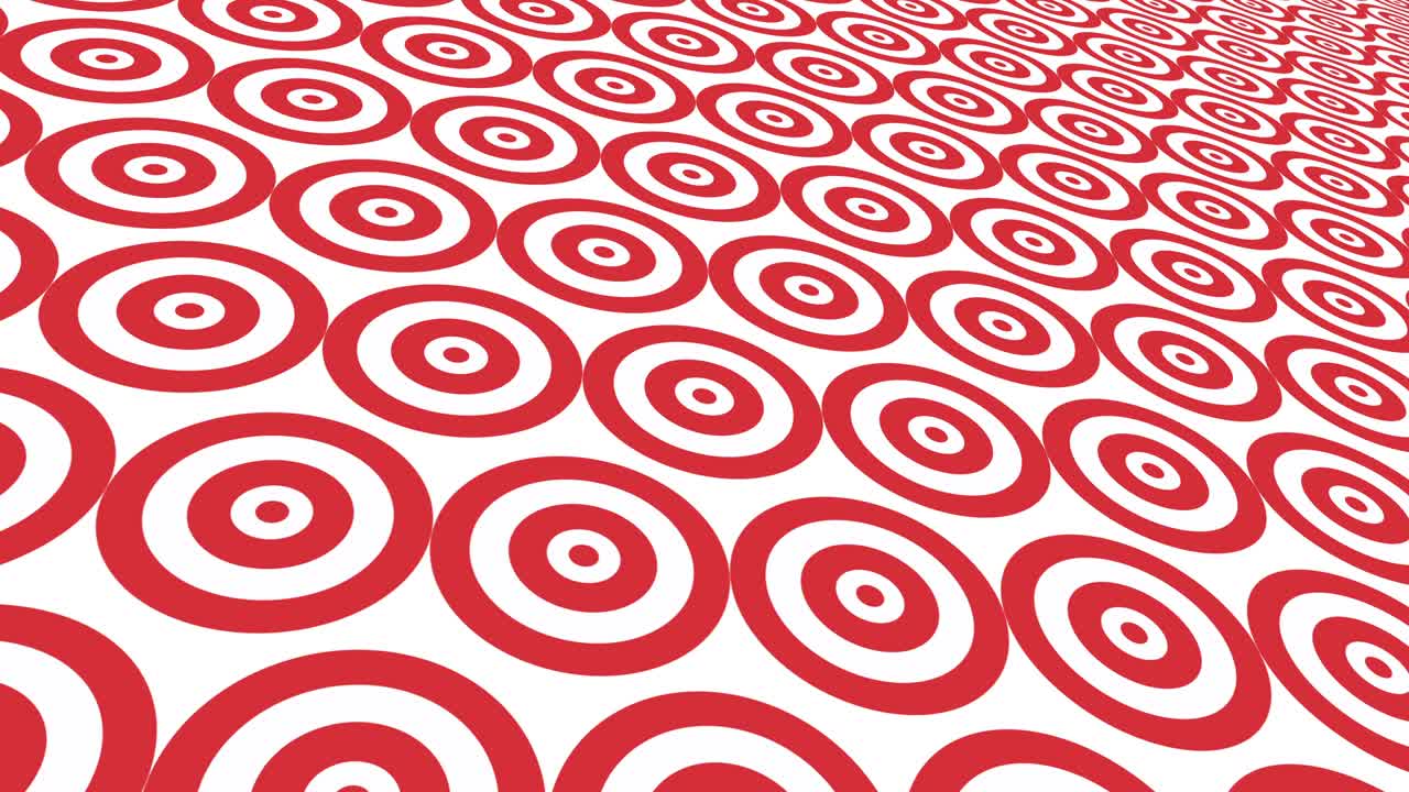 animación de fondo isométrico giratorio en círculo.