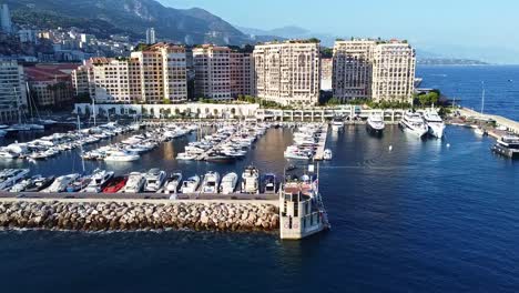 vessels moored, ocean water, building facades, vacation destination