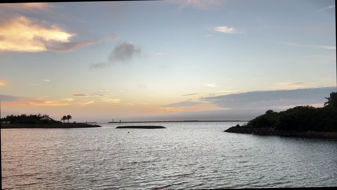 Evening view from Okinawa Naha Umisora Park