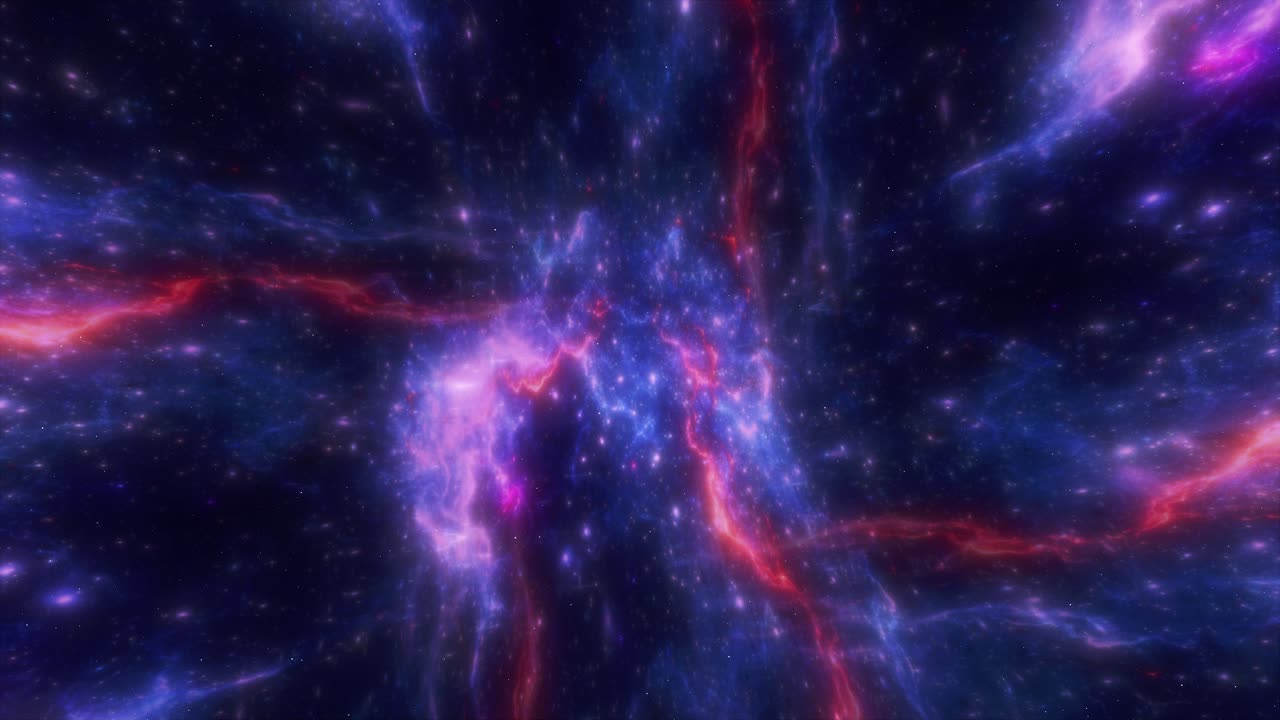 impresionante animación de la nebulosa en 4k