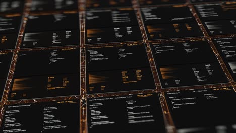 abstract computer code screens