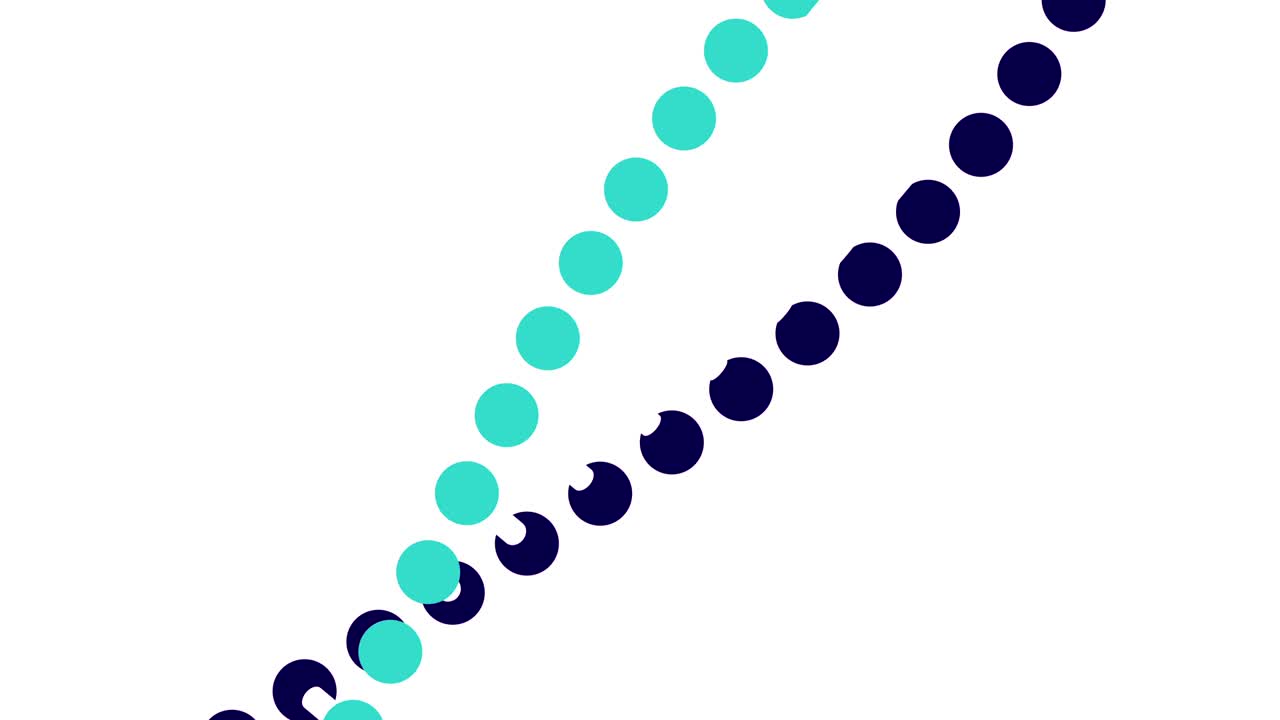 fondo de movimiento médico abstracto con doble hélice de adn