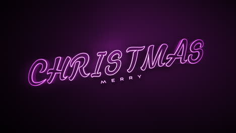 Dark-monochrome-Merry-Xmas-text-on-purple-gradient