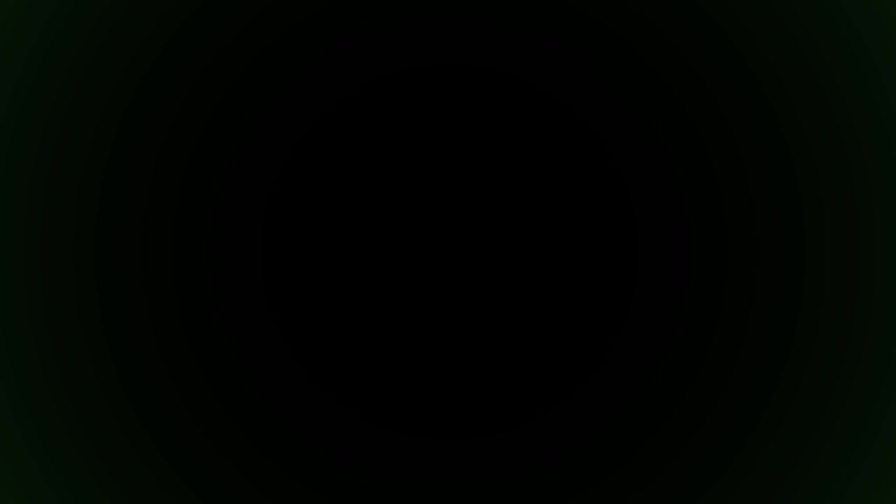 Green ring glowing electric animation motion graphics
