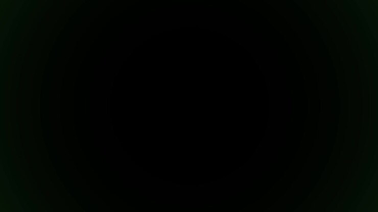 Green ring glowing electric animation motion graphics