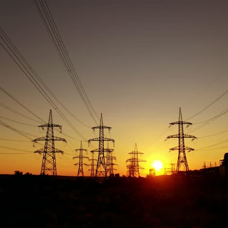 high voltage post