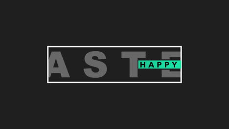 Happy-Easter-text-in-frame-on-fashion-black-gradient