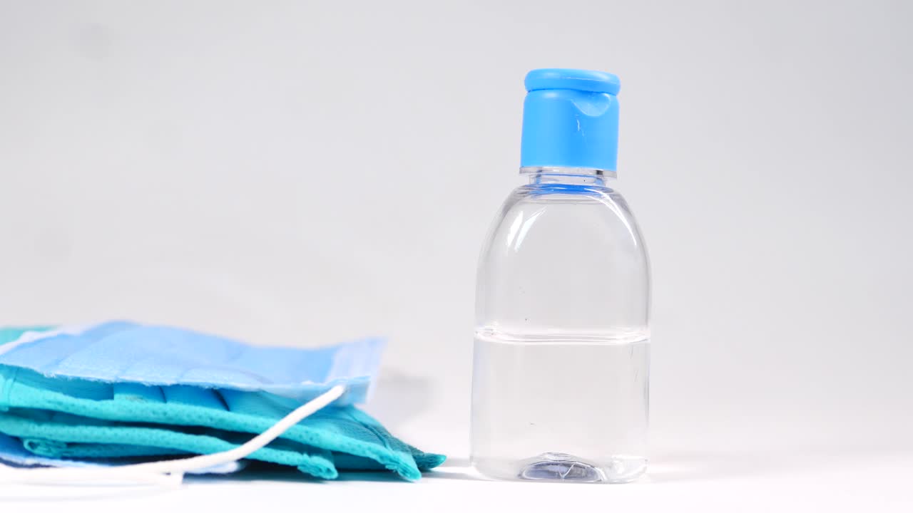 손 소독제 및 얼굴 마스크