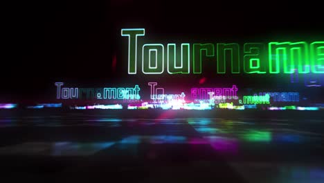 tournament esport game abstract loopable hyperspace animation