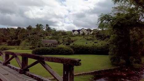 mansion on a tropical paradise in the southernmost part of brazil