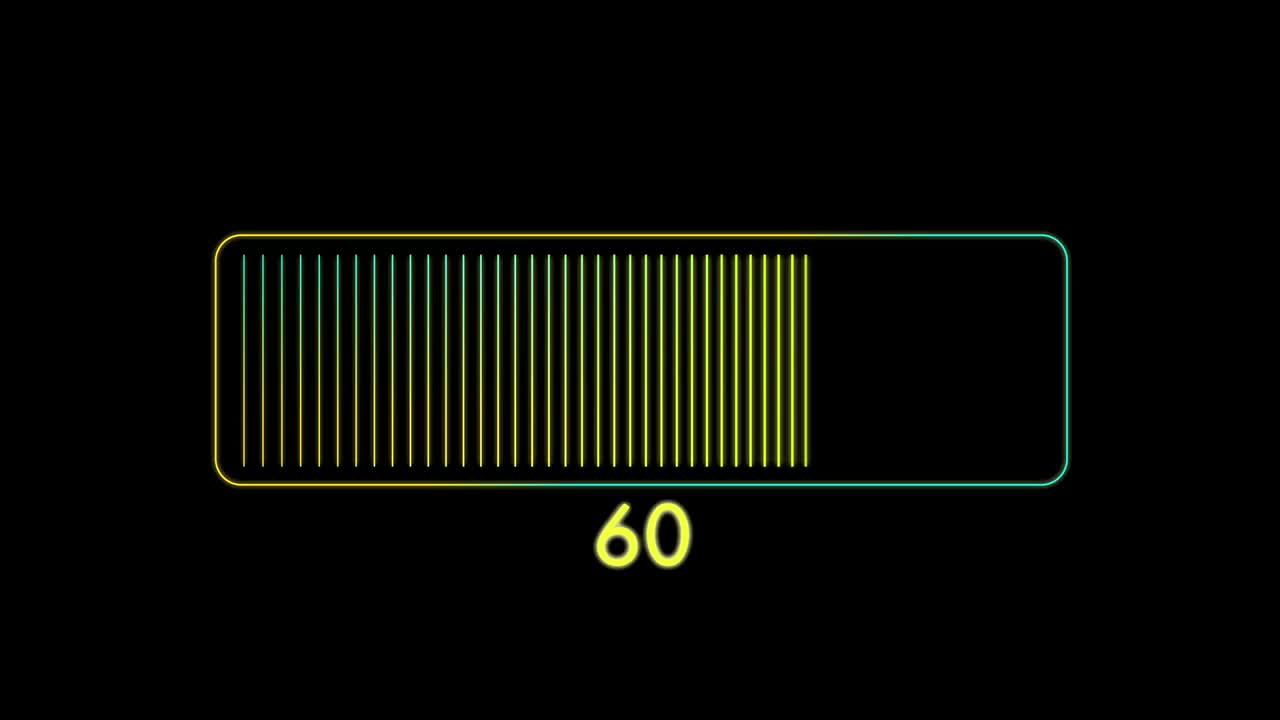 Loading, downloading bar, bar counter