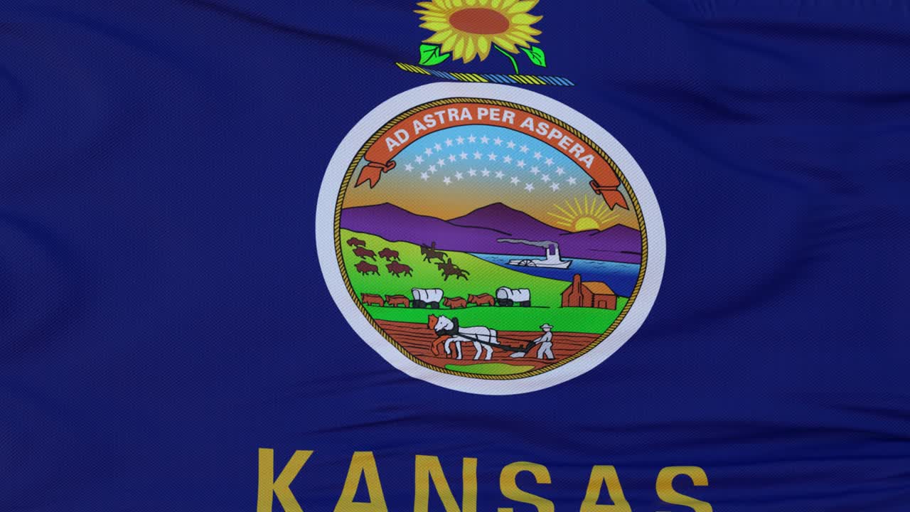 캔자스 주의 발, 미국의 지역, 바람에 흔들리는