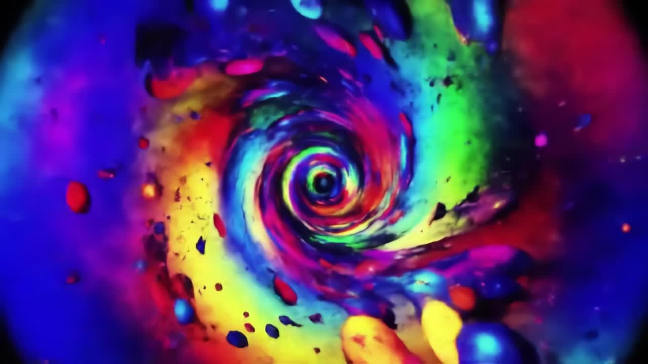 abstractos coloridos vórtices en espiral