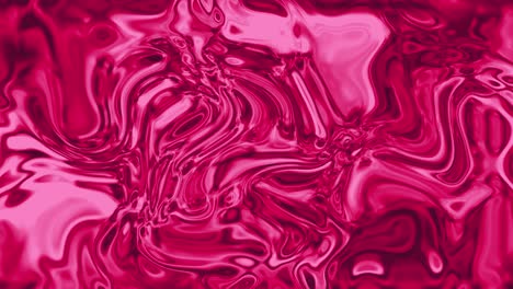 liquid metal waving marble texture moving background. animated red hologram plasma motion graphic. abstract waving fluid flow animation 4k video