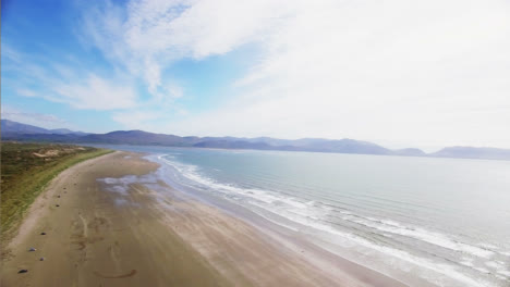 vista del hermoso paisaje costero 4k