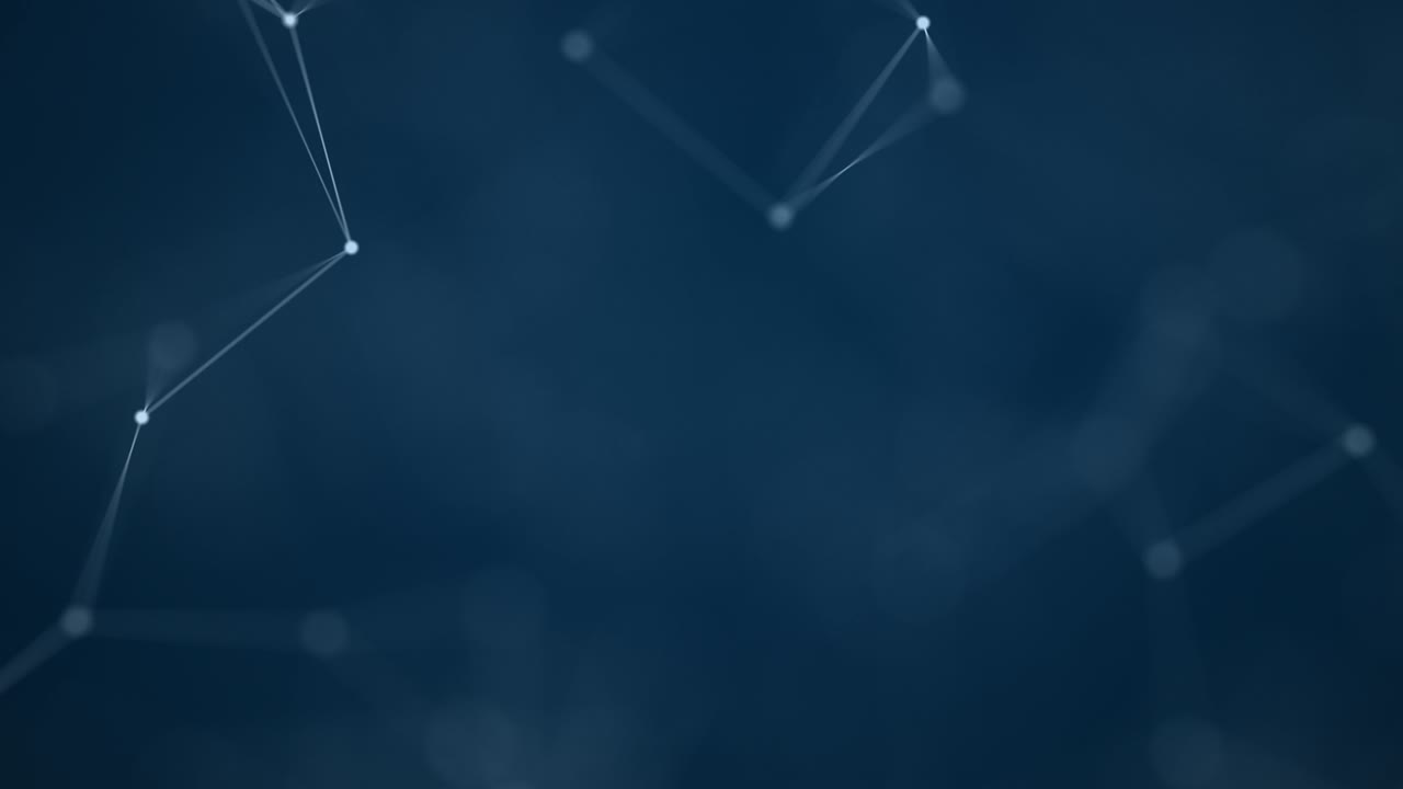 la animación en bucle del plexo de vídeo 4k.