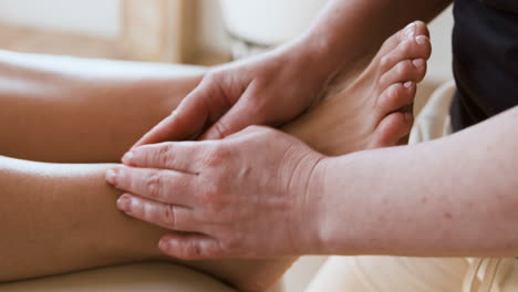 woman getting a massage