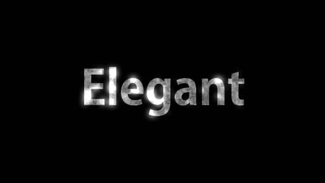 elegant  text animation message motion graphics