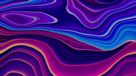 liquid light show - oily 4k blue abstract background loop