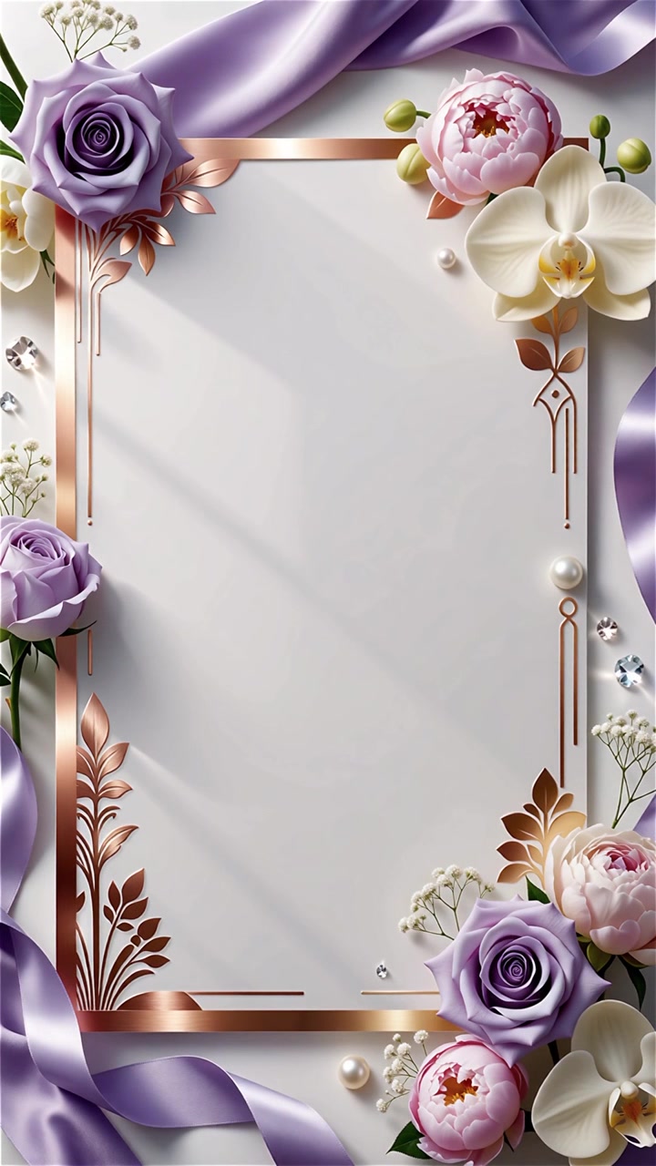 Minimalist Luxury Wedding Invitation Background
