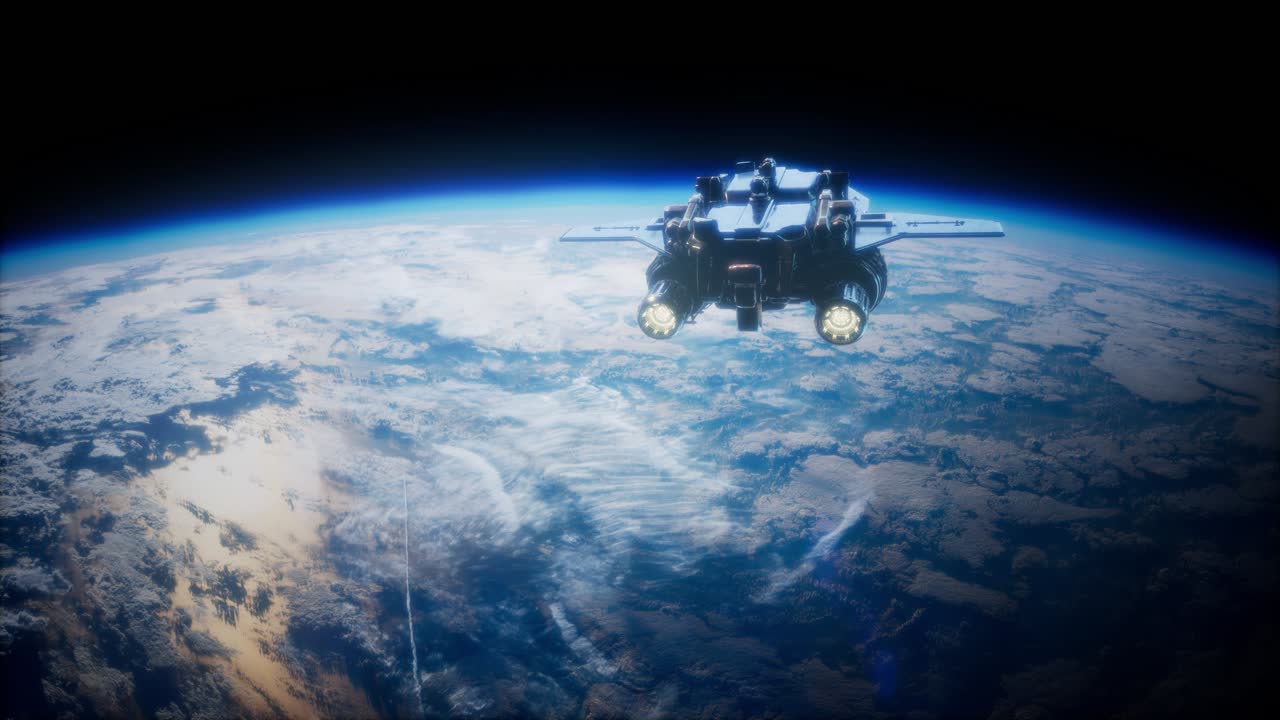 Transbordador espacial despegando en una misión