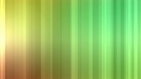 red decorative designs over green and yellow gradient striped background