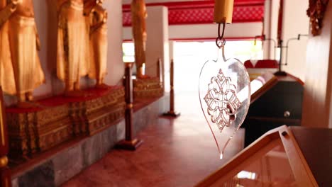 ornate decorations in a bangkok temple setting