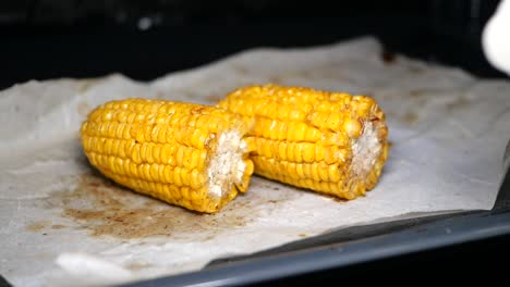 roasted corn on the cob