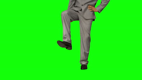 Businessman-stepping