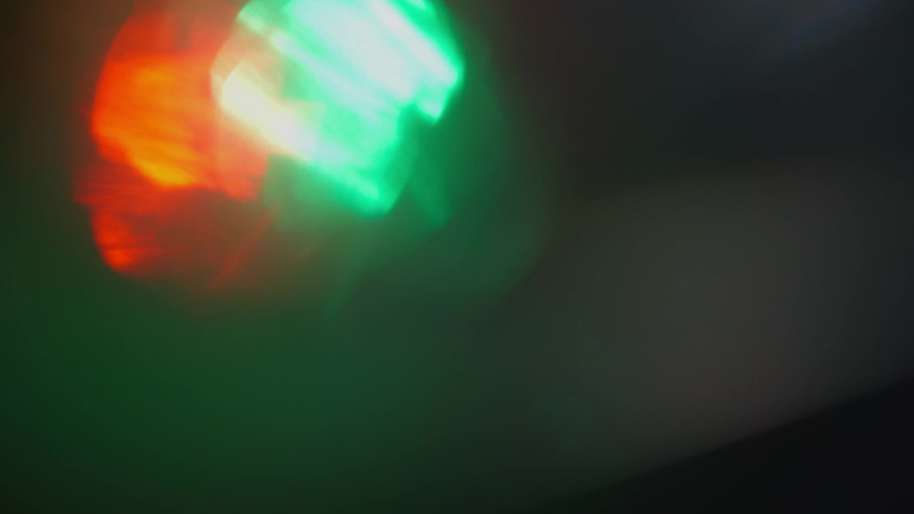 Pack of colorful light leaks and rainbow prism refractions overlays