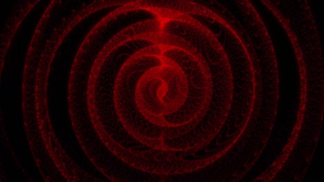 patrón de forma de punto rojo animación gráficos de movimiento