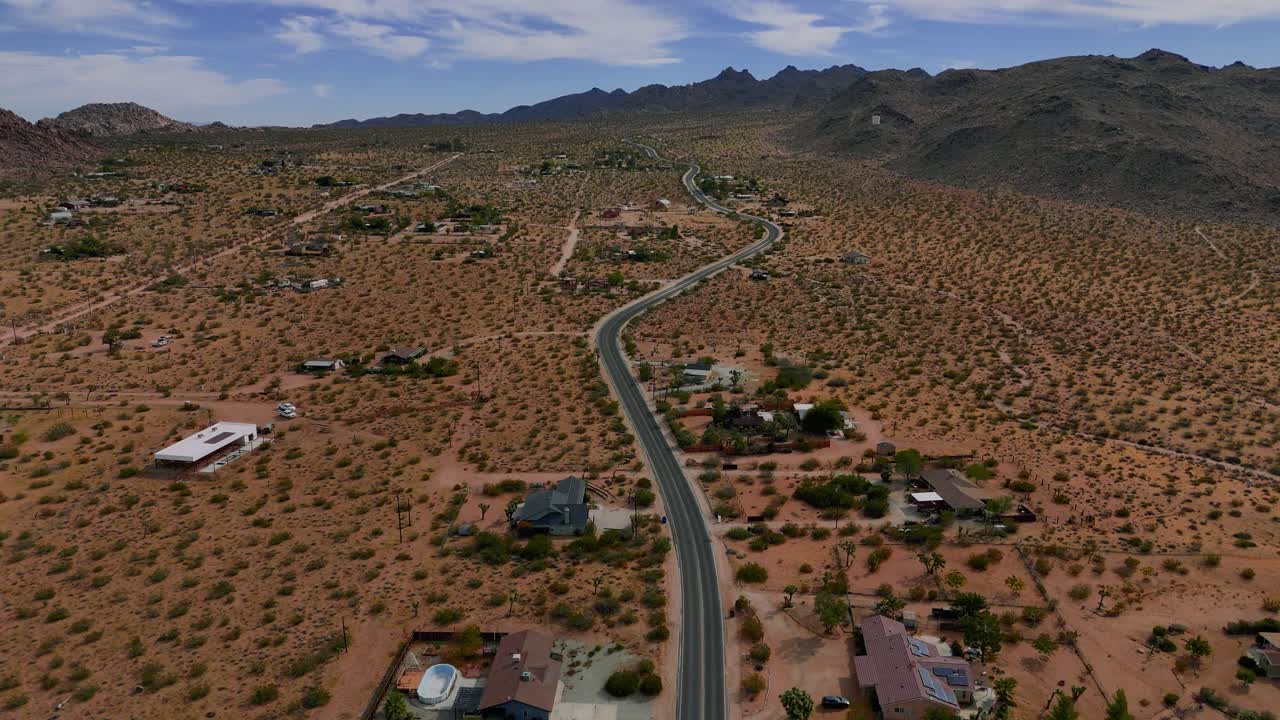 캘리포니아 주 도로 62 에서 조슈아 트리 국립 공원 까지