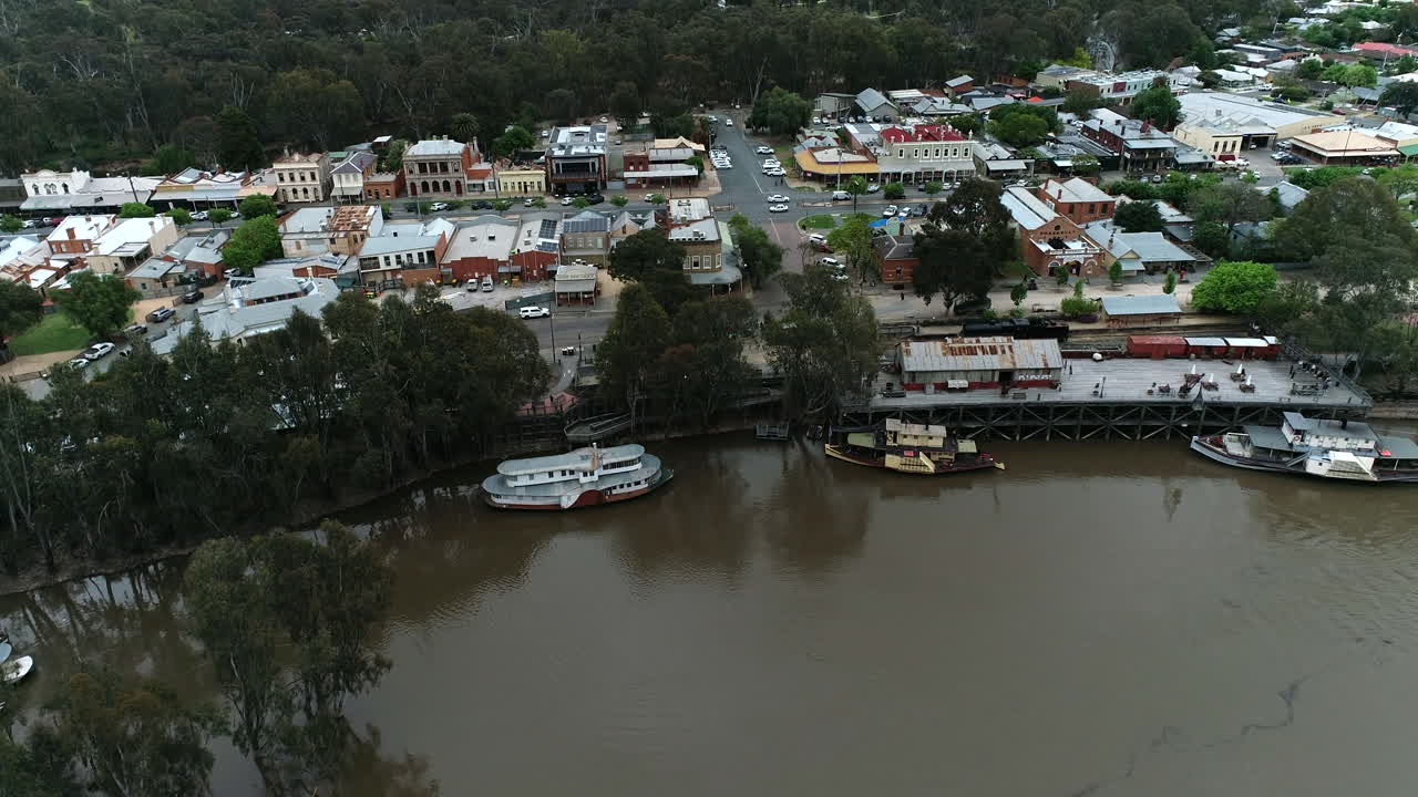 el avión no tripulado de murray river disparó a echuca.